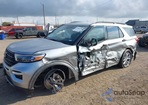 2021 Ford Explorer Xlt z USA, uszkodzony, nr VIN 1FMSK7DH3MGA15077